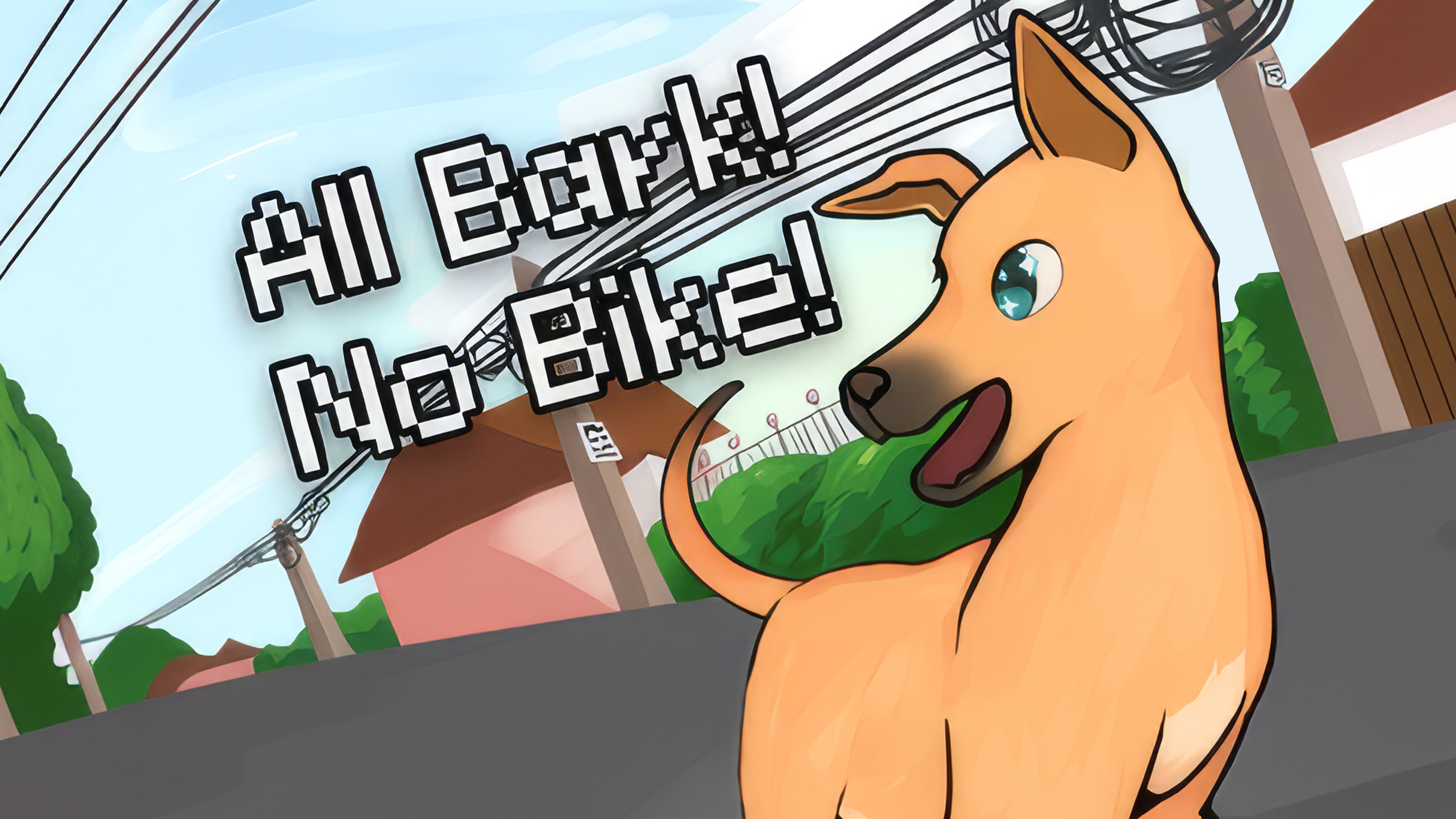 All Bark! No Bike! cover