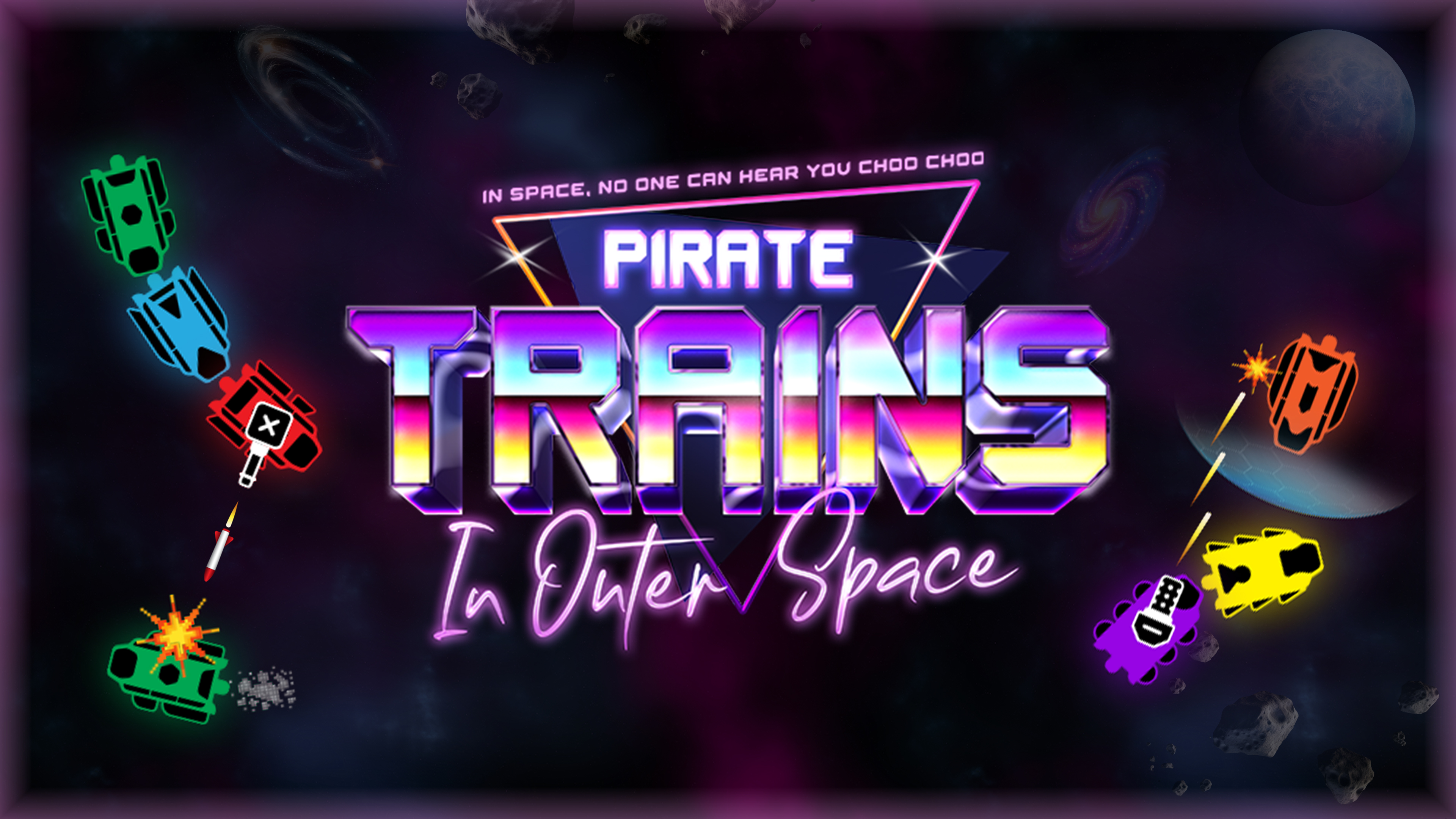 Pirate Trains In Outer Space cover