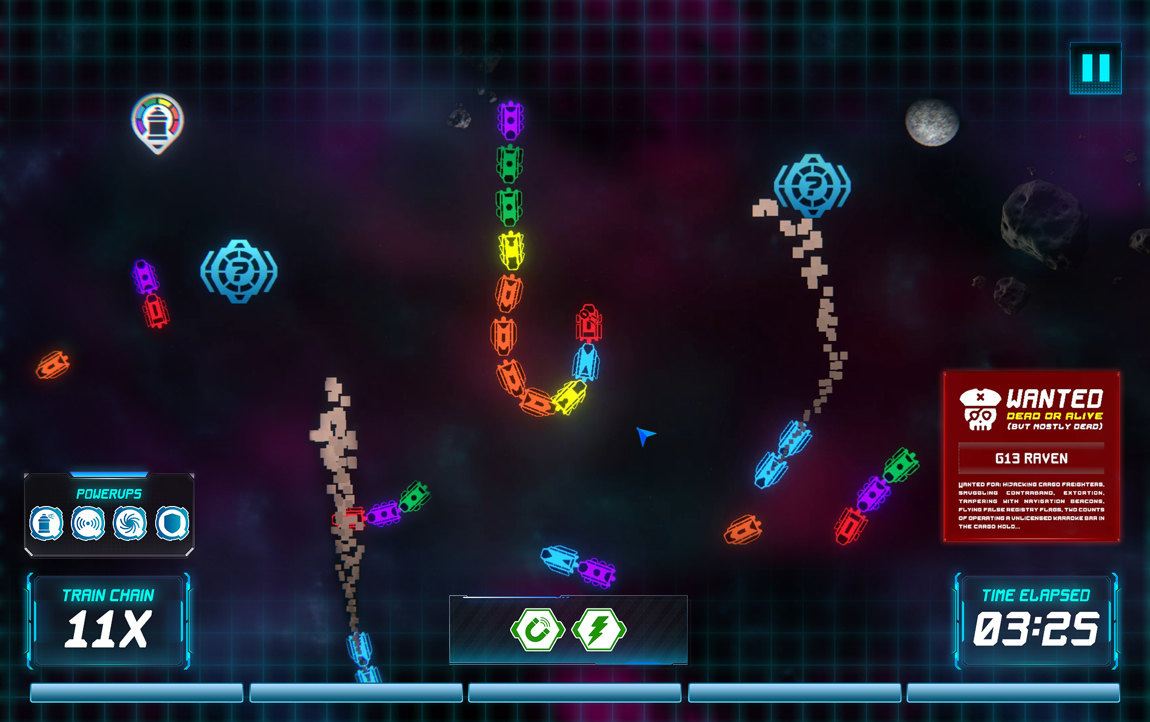 Pirate Trains In Outer Space screenshot